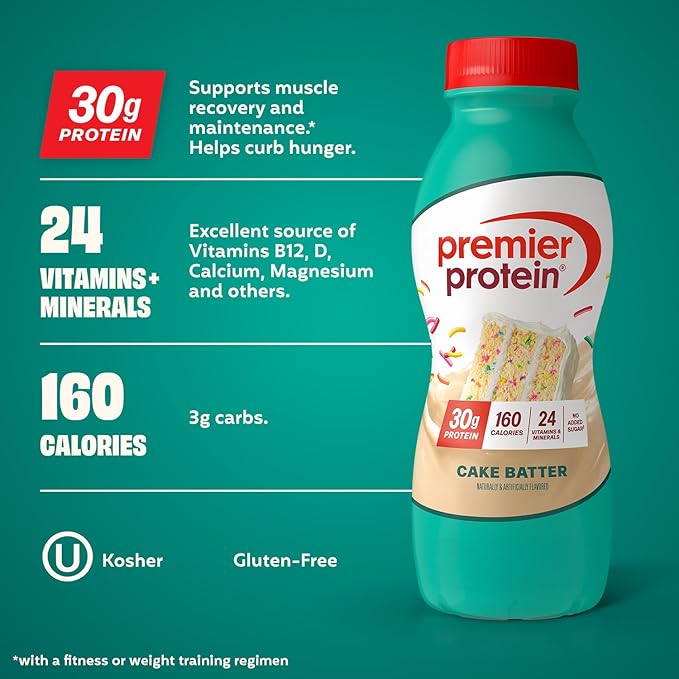 Cake Batter Delight Protein Shake 11.5 oz (12 PACK)